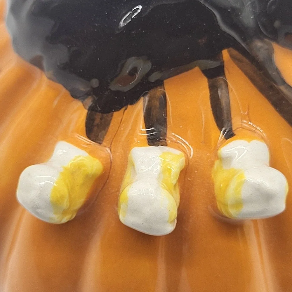 Transpac Holiday Shop Pumpkin Spider Salt Pepper Shakers Halloween Set